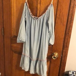 Off the shoulder dress